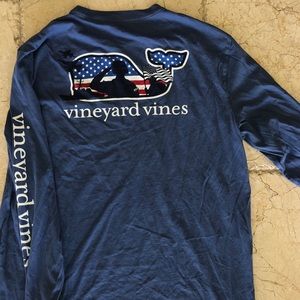 Long Sleeve American Vineyard Vines Tee